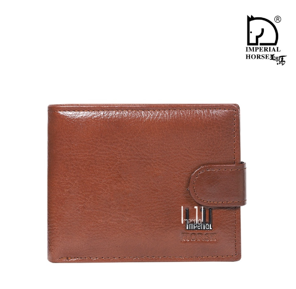 TOP88-ImperialHorse กระเป๋าสตางค์ กระเป๋าหนังแท้ 100% หรูหรา สำหรับผู้ชาย 023A