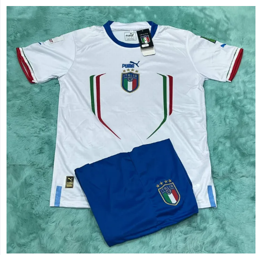 Z59-ชุดบอล ทีมชาติอิตาลี Italy(Home&Away) ปี2022/23 แขนสั้น คอกลม ครบชุด เสื้อพร้อมกางเกง มีครบไซส์ ใหม่ล่าสุด