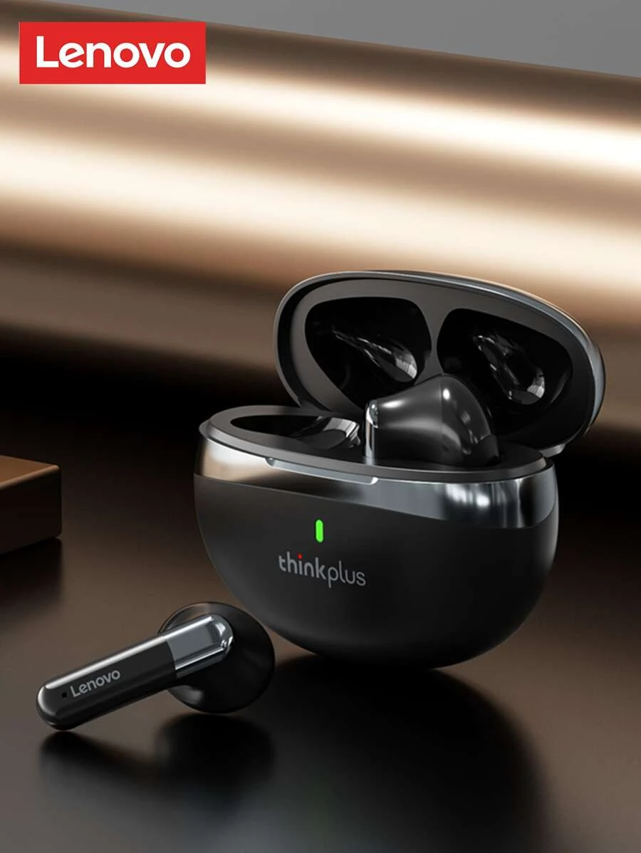 lenovo เอียร์บัด ไร้โครง อินเอียร์ เหมาะกับ Bluetooth dd-19