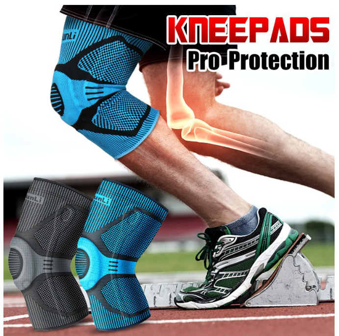 ก84#สนับรองเข่า ระบายอากาศ ยืดหยุ่น สำหรับกีฬาบาสเกตบอล