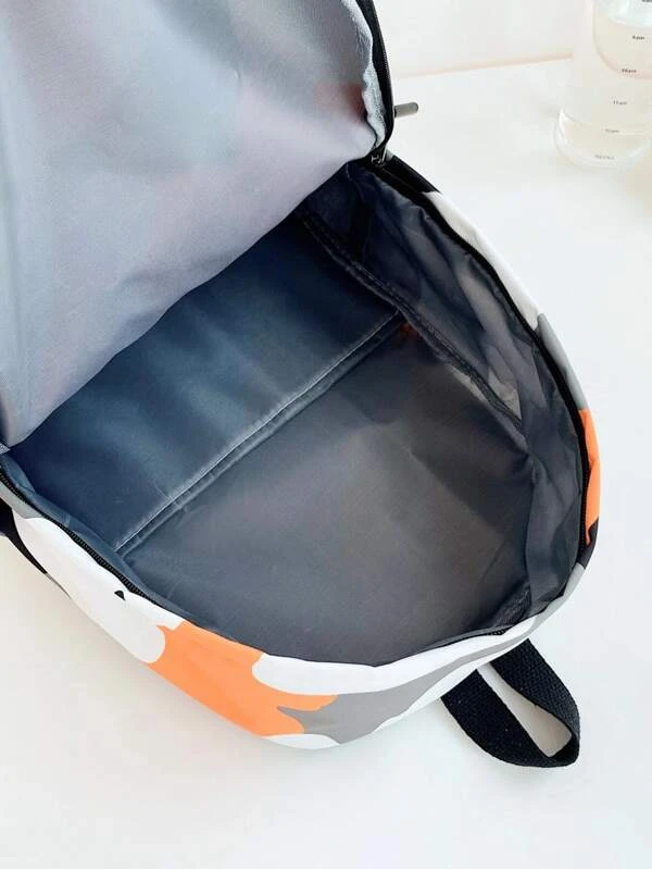 กระเป๋าเป้สะพายหลังแล็ปท็อป บล็อคสี  ll-119