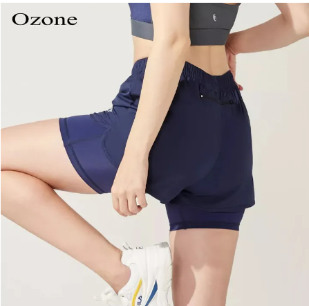 SF64-OZONE SHORT PANT เซ็ทสุดคุ้ม ชุดออกกำลังกาย กางเกงขาสั้น เซ็ท 3 ตัว สีกรม รุ่น WP2001 เสื้อกีฬาหญิง