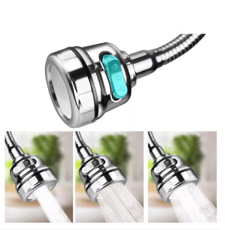 SA68-หัวก๊อกน้ำ หัวต่อก๊อกน้ำ หัวต่อก๊อก ก๊อกน้ำ ก๊อกน้ำ อ่างล้างจาน ประหยัดน้ำ เพิ่มแรงดัน หมุน 360 องศา ปรับน้ำได้ 3 ระดับ