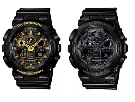 WAT65-นาฬิกา G-SHOCK รุ่น GA-100CF-1 ของแท้ ประกันศูนย์ 1 ปี