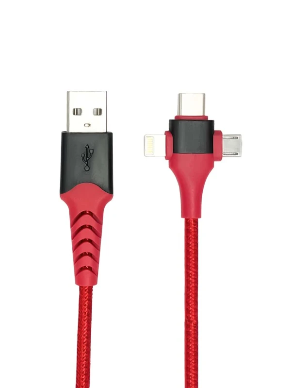 สายข้อมูล 3 in 1 1 ชิ้น b-17