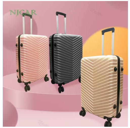 BAG09-NJCAR LZD MALL กระเป๋าเดินทาง ล้อหมุนได้ 360 องศา ขนาด 20 /24 นิ้ว รุ่น JC