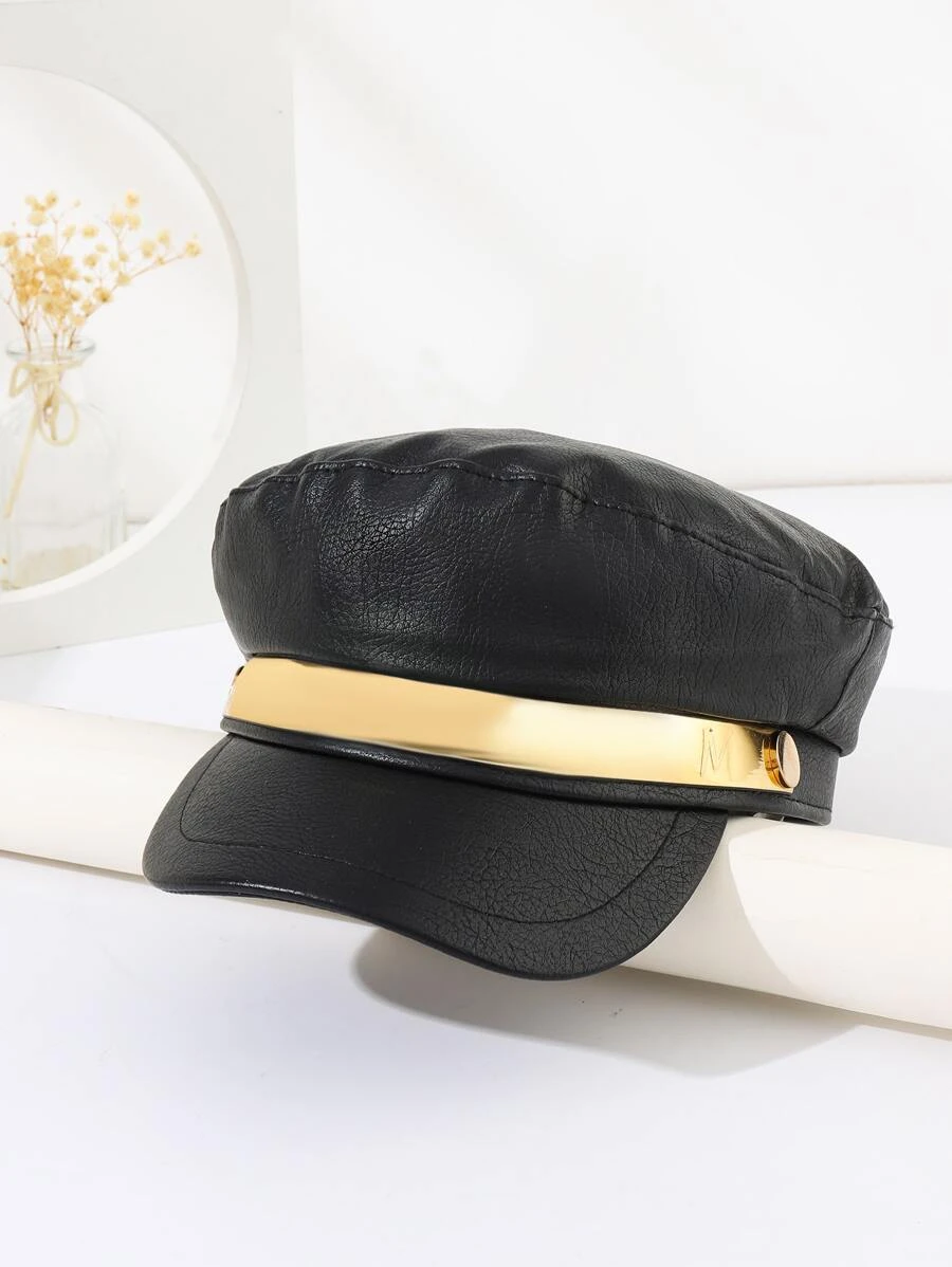 หมวกเบเกอร์ ลายนูนลิ้นจี่  i-94