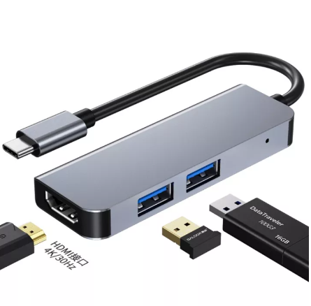 GE80-Type C USB-C to HDMI 4Kx2K USB 3.0 Port Converter Adapter,USB 3.1 Supports UHD 4k HDTV