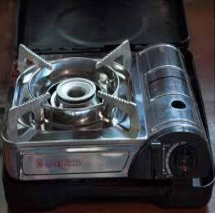 P33-เตาแก๊สกระป๋องแบบพกพา ยี่ห้อลัคกีเฟลม รุ่น LF-90s สแตนเลสทั้งตัว