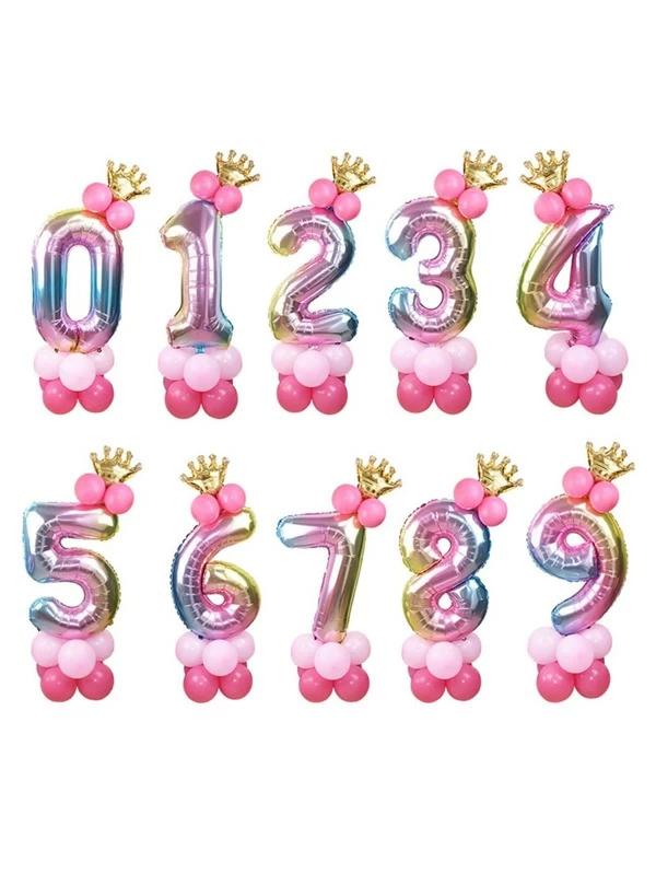 ชุดบอลลูนรูปดิจิทัล 14 ชิ้น p-20