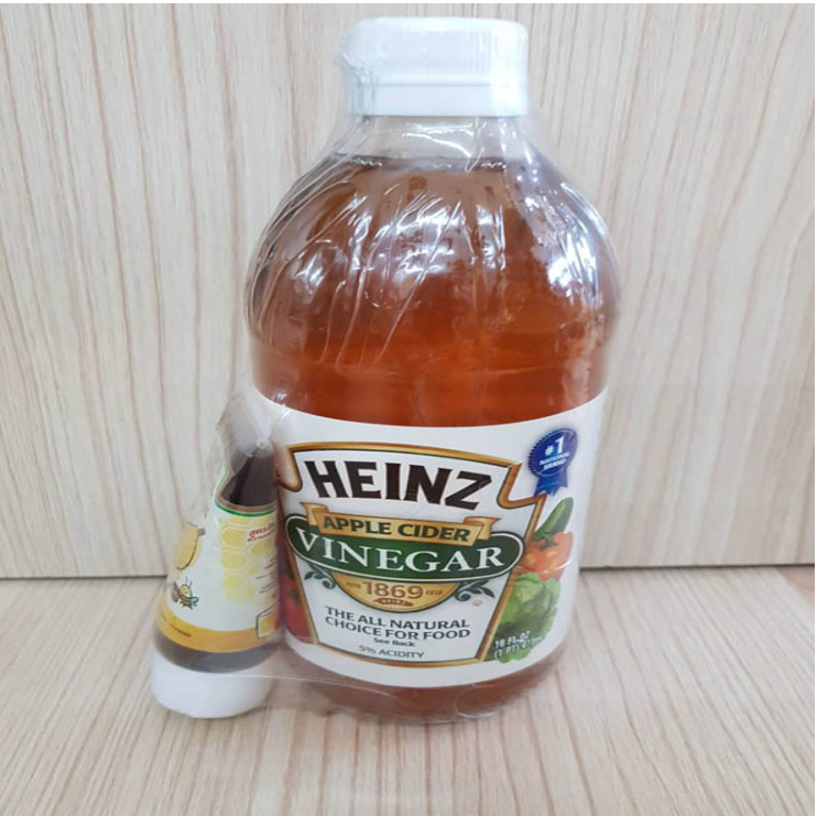 FF59-ไฮนซ์น้ำส้มสายชูหมักจากแอปเปิ้ล(473ml)