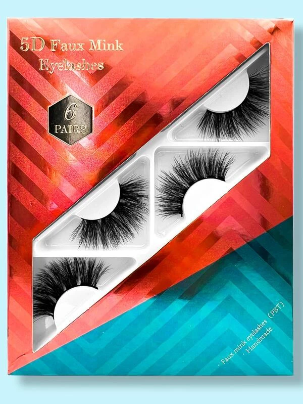 ขนตาปลอม แบบมีวอลลุ่ม 6 คู่ g-66