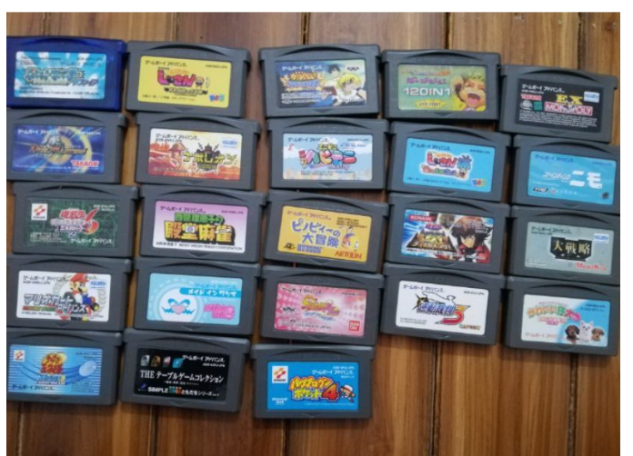 ROM71-ตลับแท้เกมบอยแอดวานซ์​ GBA​ 5แถม1