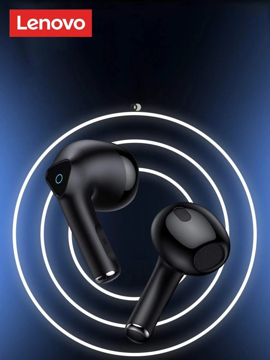 lenovo หูฟังไร้สาย ลดเสียงรบกวน เหมาะกับ Bluetooth  dd-75