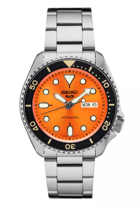 WAT81-New Seiko 5 Sports รุ่น SRPD59K Automatic Men's Watch ของแท้ ประกันศูนย์