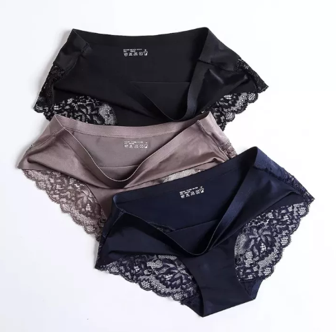 PAN63 กางเกงในผู้หญิง ขายดีที่สุดในยุโรปและอเมริกา ชิ้นเดียวที่ไร้รอย ผ้าลูกไม้หรูหราเซ็กซี่