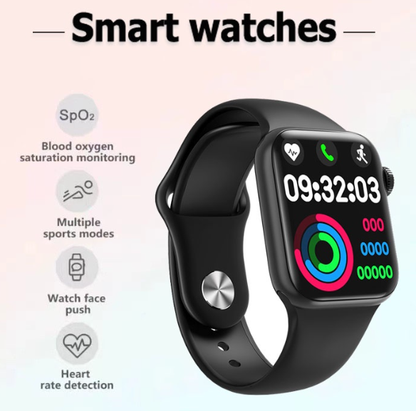 EW53-สมาร์ทวอทช์ 2022 ใหม่ Smart Watch รองรับ ไทย สมาร์ท วอทช์ สปอร์ต แบบเต็มจอ ชาร์จแบบไร้สาย