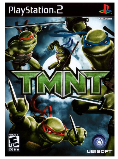 TM100-แผ่นเกมส์PS2 TMNT-นินจาเต่า เกมเพล2 เกมส์play2 นินจาเต่า tmnt ps2