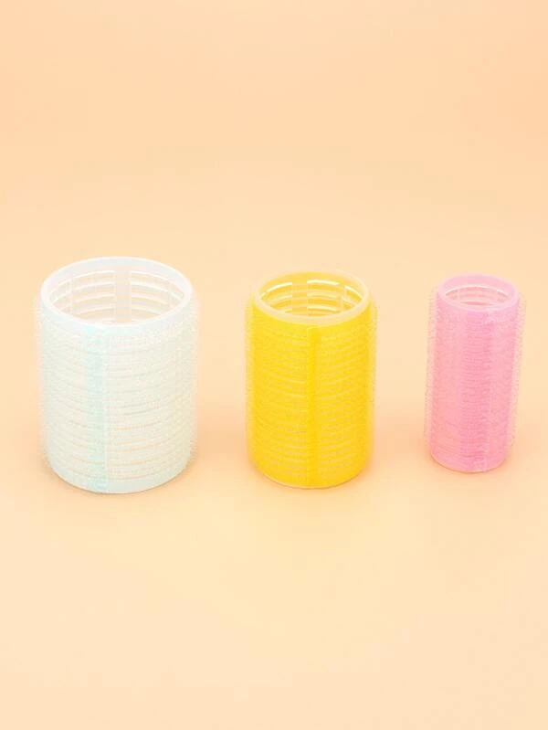 โรลม้วนผม กาวในตัว 3 ชิ้น  k-95