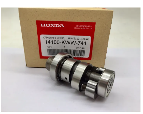 FU178-แคมเดิม แกนราวลิ้น แคมชาร์ปเดิม สำหรับรุ่น HONDA WAVE110I NEW แคมเดิม อย่างดี เกรดอย่างดี แท้โรงงาน อะไหล่มอร์เตอร์ไซค์