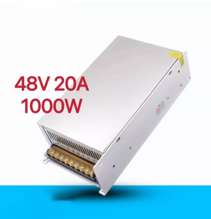 GE89-Switching Power Supply สวิตชิ่งเพาเวอร์ซัพพลาย 48V 20A 100W(สีเงิน)