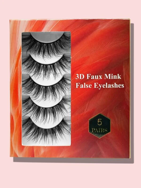 ขนตาปลอม ปริมาตร 5 คู่