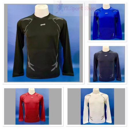 VIC64-เสื้อรัดรูปแขนยาวSport เสื้อบอดี้ฟิต เสื้อออกกำลังกายแขนยาว เสื้อบอดี้ฟิตแขนยาว เสื้อกีฬากลางแจ้ง