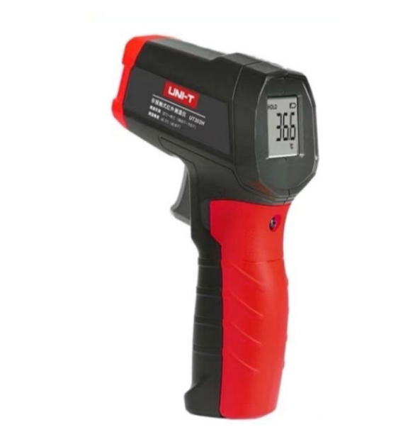 R51-เครื่องมือวัด อุณหภูมิ UNI-T UT302Hใช้งานง่าย อ่านค่าได้รวดเร็ว แม่นยำ จับถนัดมือ32℃-45℃ไม่มีแบตแถม แบตต้องซื้อเองใช้9v