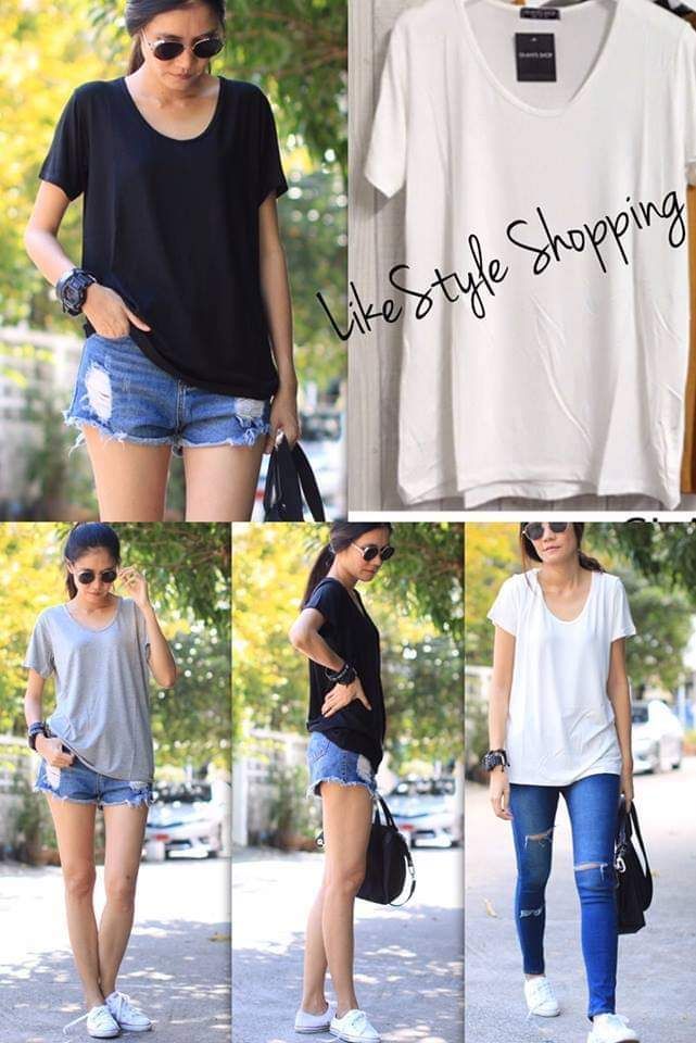 เสือยืด ฟรีไซส์  #505