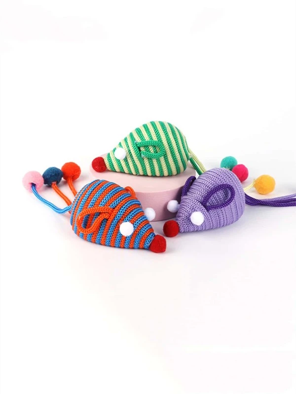 ของเล่น กัดฟัน สัตว์เลี้ยง สุ่ม หนู ออกแบบ 1 ชิ้น ม-101