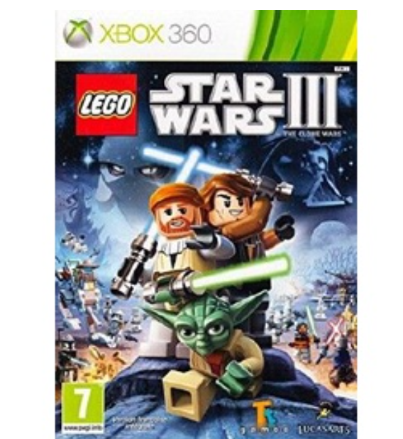 GA72-LEGO Star Wars 3 The Clone Wars xbox360 [Region Free] แผ่นเกมXbox360 แผ่นไรท์สำหรับเครื่องที่แปลงแล้ว LT/RGHทุกโซน
