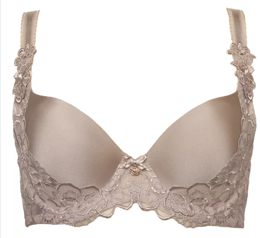 BRA07 Triumph เสื้อชั้นในเก็บกระชับ แบบมีโครง รุ่น Florale Rose WHP รหัส 10181456 สีเทา 3902