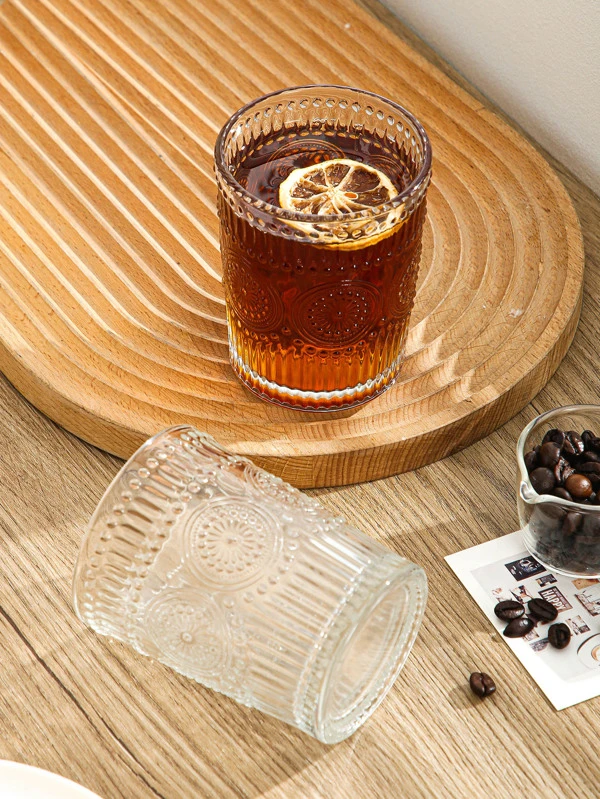 ถ้วยแก้ว 1 ชิ้น สีใส  oo-40