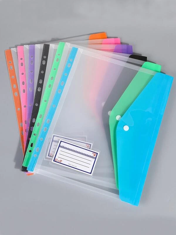 กระเป๋าแฟ้ม สีสุ่ม 1 ชิ้น ด-21