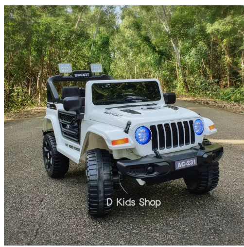 MM19-D Kids รถแบตเตอรี่เด็ก รถจีฟเด็ก หน้า BMW รถเด็กนั่งทรงจี๊ป 5 มอเตอร์ No.2126