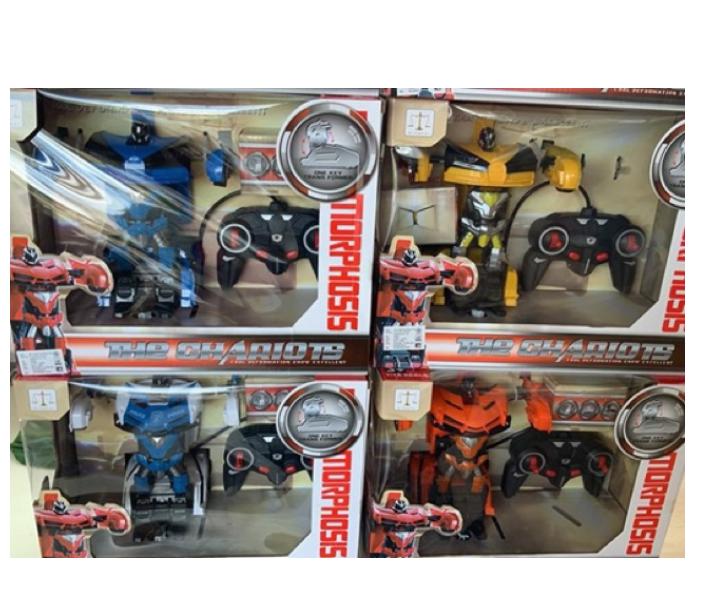 MM40-รถบังคับ. ขนาด 1:18 แปลงร่างจากรถเป็นหุ่นยนต์ รีโมท 2.4Ghz - แถมแบตชาร์จใหม่ได้