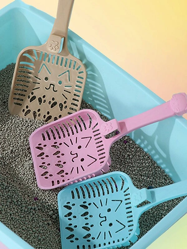 พลั่วครอกแมว สุ่ม กราฟฟิค การ์ตูน 1 ชิ้น ม-63