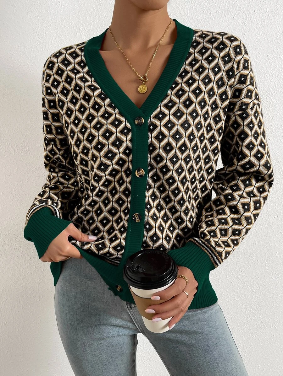 คาร์ดิแกน พิมพ์ อาร์ไกล์ ไหล่ตก    i-98