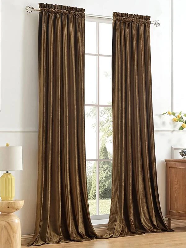 ผ้าม่าน สีพื้น  ผ169