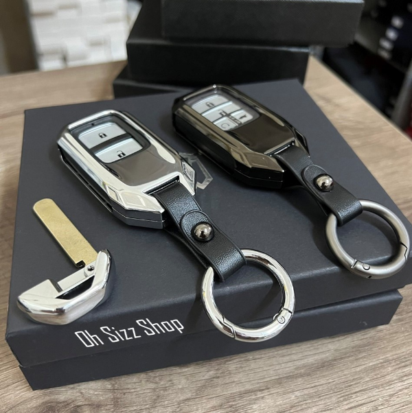 K91-เคสกุญแจรีโมทรถยนต์ Honda Smart Sport Style Key Case แข็งแรง ทนทาน เงางาม ด้วยวัสดุคุณภาพแบบ 2, 3 และ 4 ปุ่ม