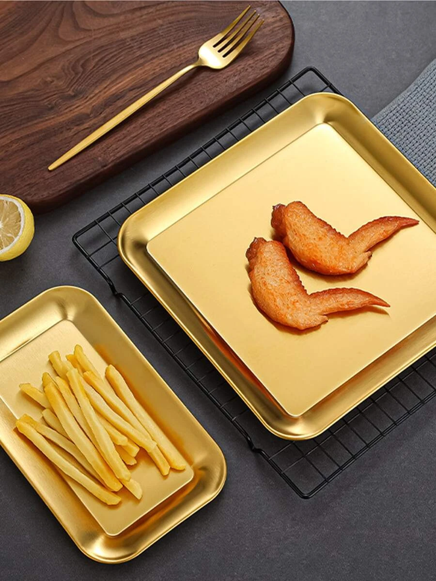 ถาด สแตนเลส สี่เหลี่ยม 1 ชิ้น  ff-87