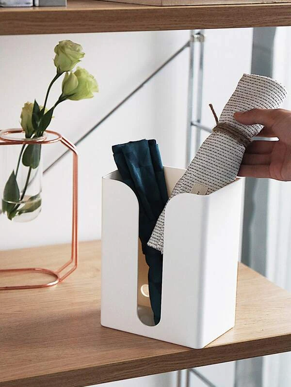 กล่องทิชชู่ สีพื้น 1 ชิ้น  nn-17