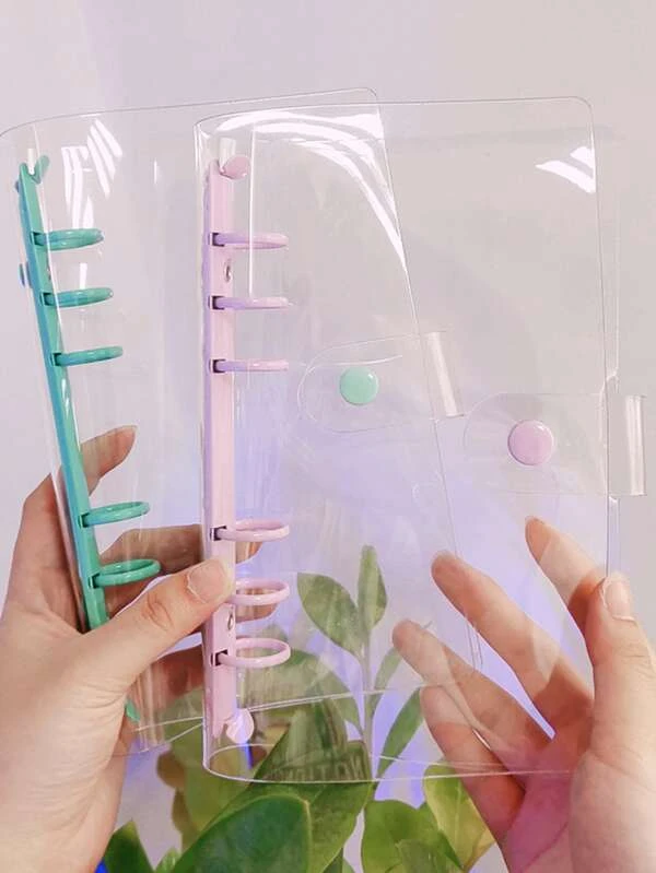 ปกโน๊ตบุ๊คใบหลวม สีสุ่ม 1 ชิ้น  f-79