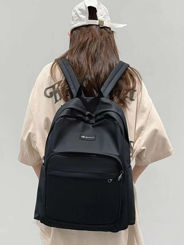 กระเป๋าเป้ คลาสสิค แพทช์ ตัวอักษร  ll-95