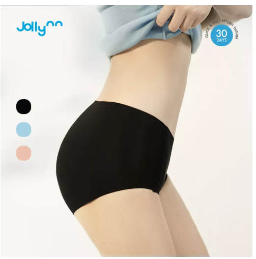 PAN05 Jollynn 【Skin】soft-fit เกงในผู้หญิง กางเกงในหญิง ชุดชั้นในไร้รอยต่อ ไม่มีร่องรอย ต้านเชื้อแบคทีเรีย น้ำหนักเบาและระบายอากาศได้ดี Free Size ฟรีไซส์