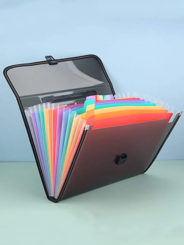 กระเป๋าแฟ้ม หลายชั้น 1 ชิ้น  f-86