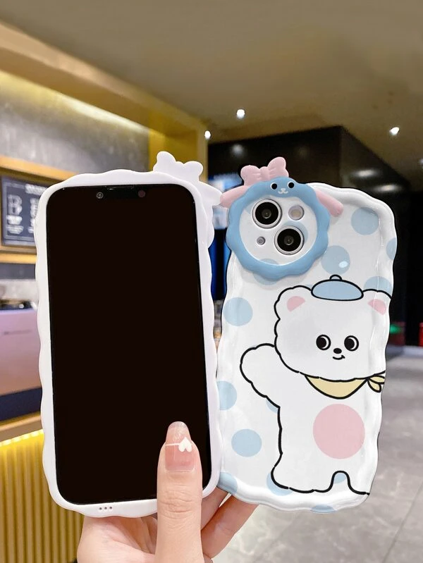 เคส โทรศัพท์ ลาย หมี การ์ตูน ค-015