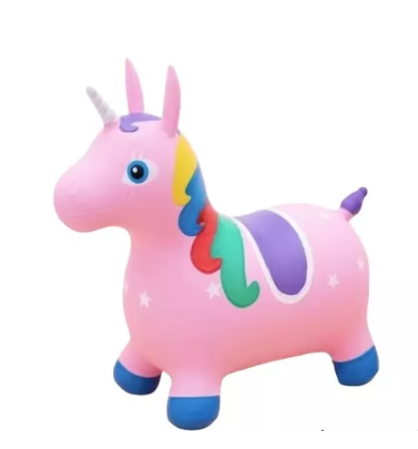 KID42-พร้อมส่ง ของเล่นสำหรับเด็ก ม้ายางกระโดด ม้าโยก ยางหนา รับน้ำหนักได้มาก ของเล่นเด็กของเล่นใหม่ ไม่มีเสียงเพลง