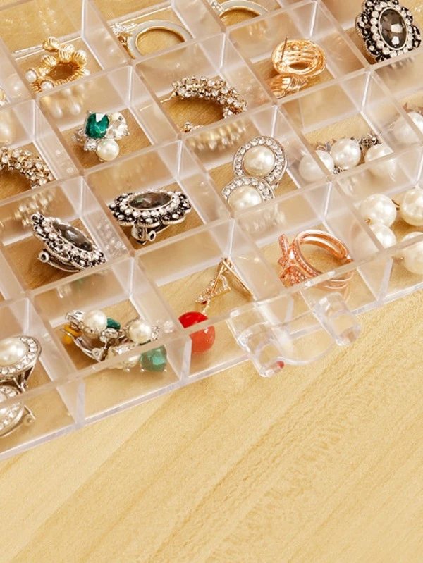 กล่องเครื่องประดับ หลายช่่อง 1 ชิ้น  i-16