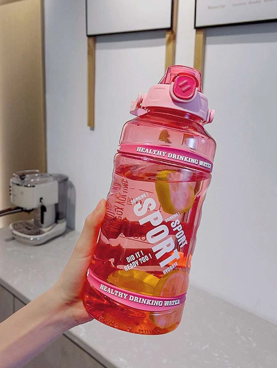 ขวดน้ำ พิมพ์ สโลแกน 1 ชิ้น  pp-20